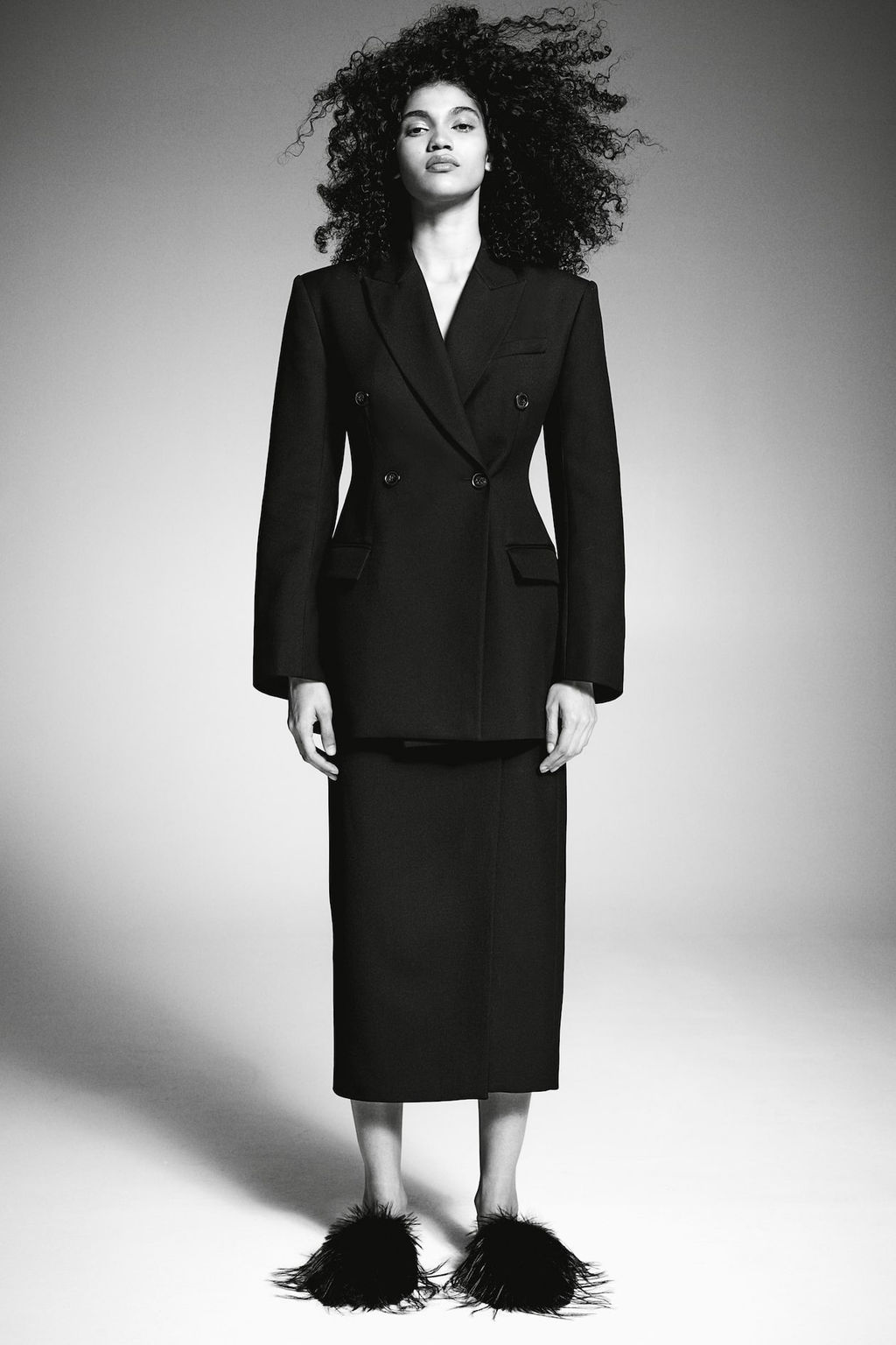 Falda de tubo en lana - H&m фото 2