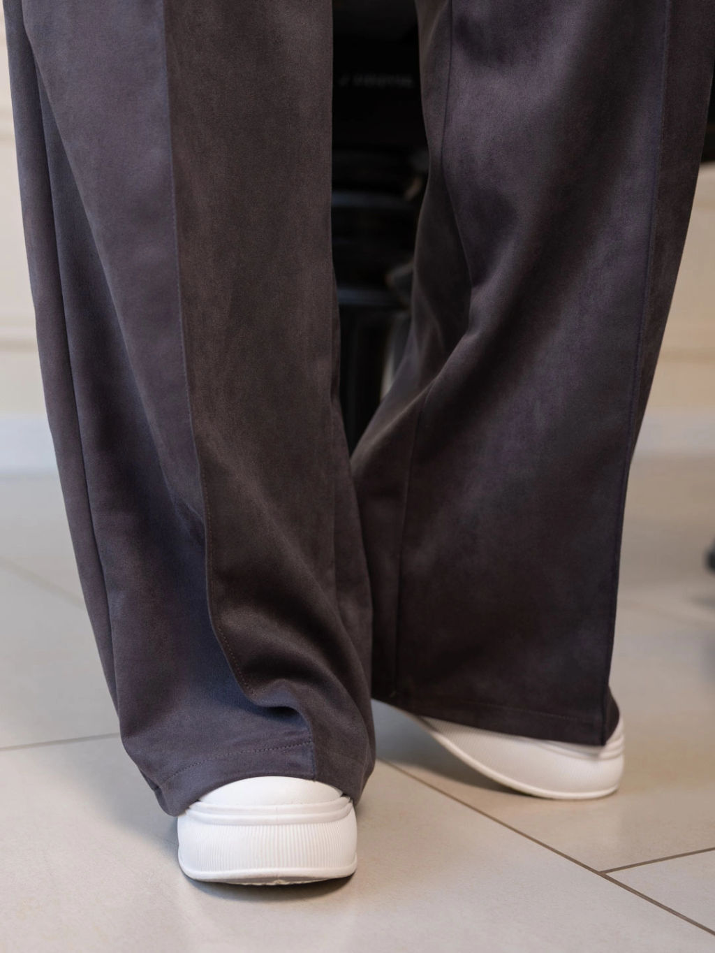 Костюм женский под замшу мод.2082 - Барболета фото 50