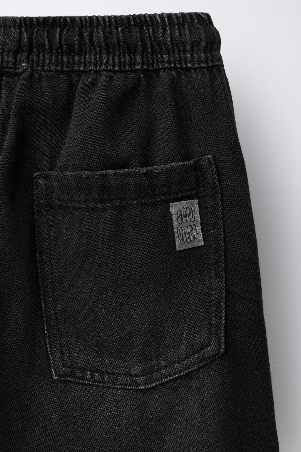 BAGGY JEANS WITH LABEL - Zara фото 4