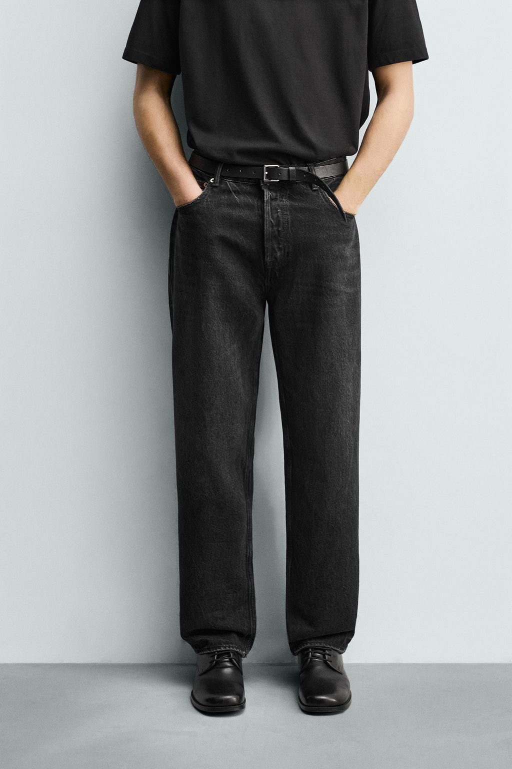 JEANS STRAIGHT FIT / Carb?n - Zara фото 13