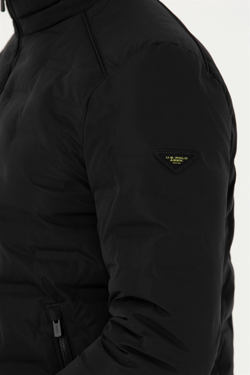 U. S. Polo Assn / Мужское черное пальто - U.s. polo assn фото 7