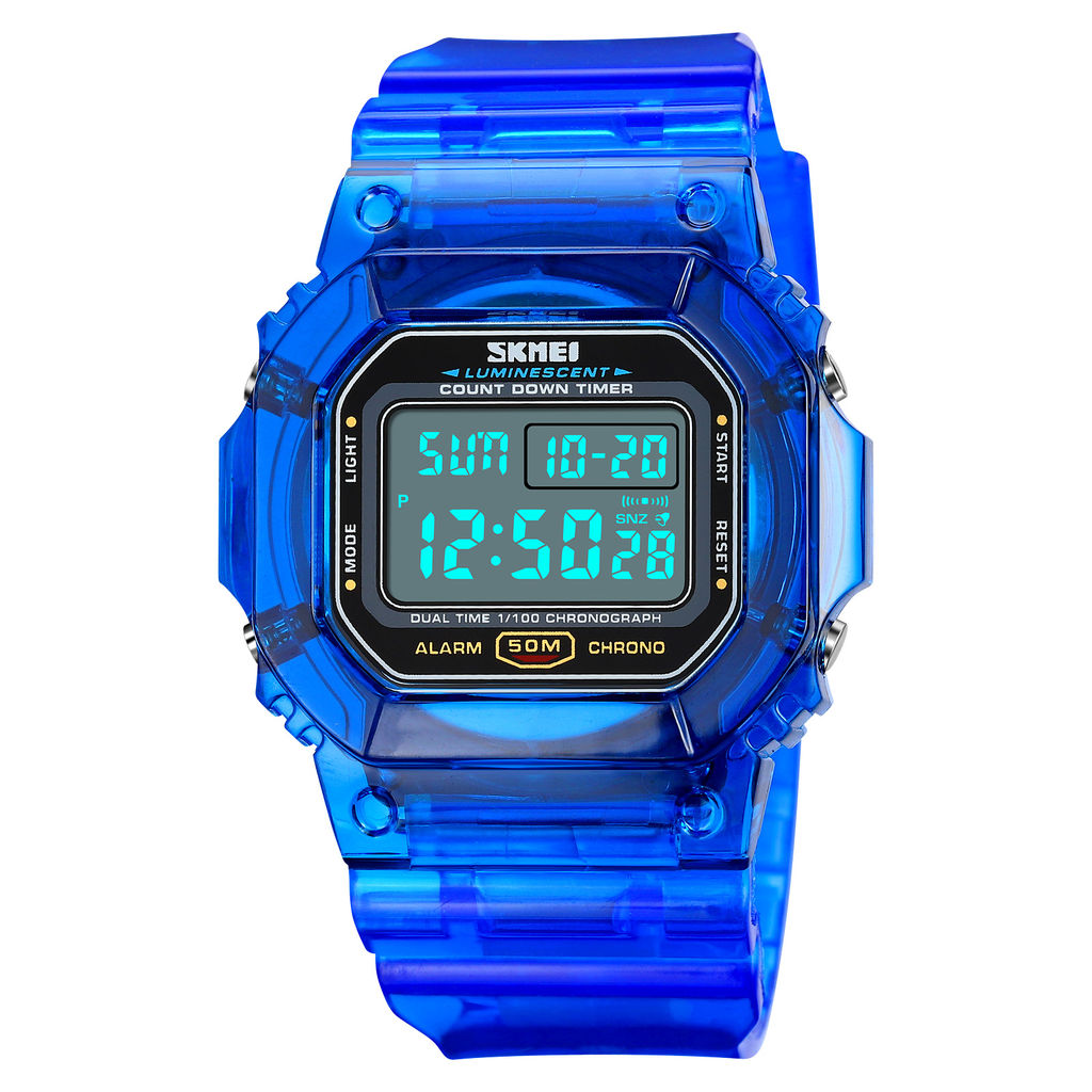 Часы наручные Skmei мужские электронные спортивные 1999blue