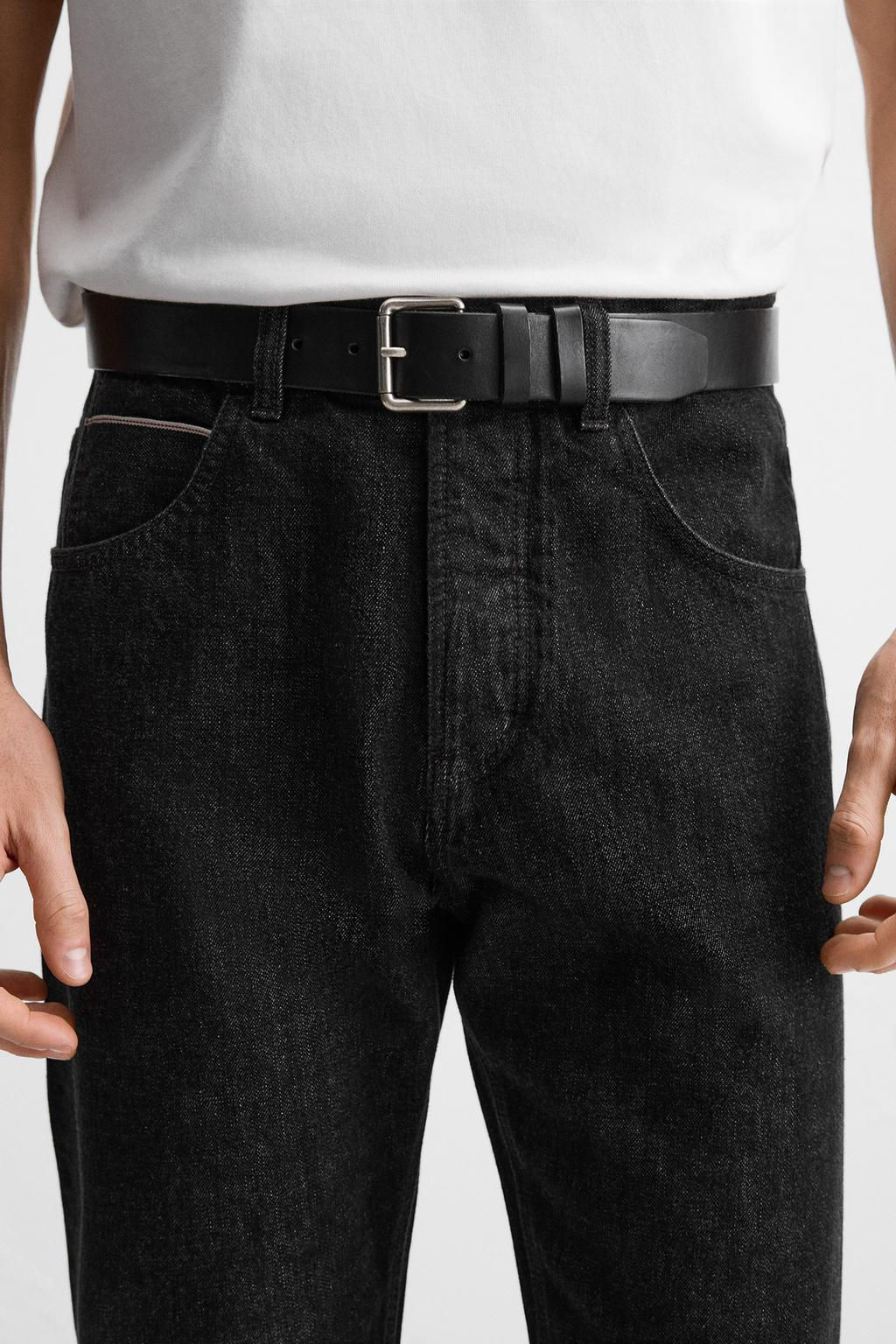 SELVEDGE SLIM FIT JEANS - Zara фото 5