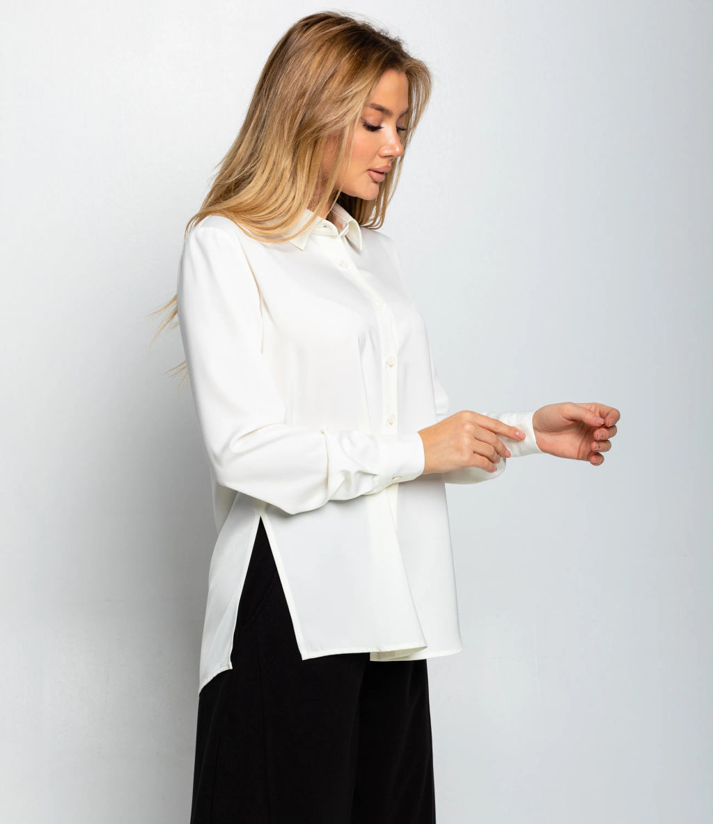 Блуза #1В2321, молоко - Dommod фото 2