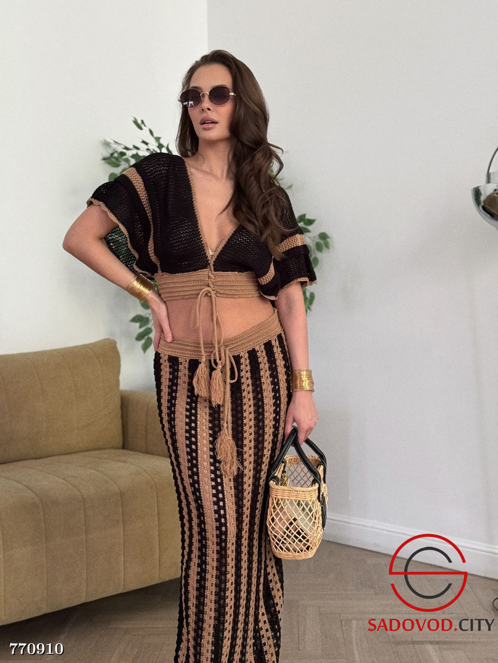 Пляжный костюм топ юбка - Bruno фото 3