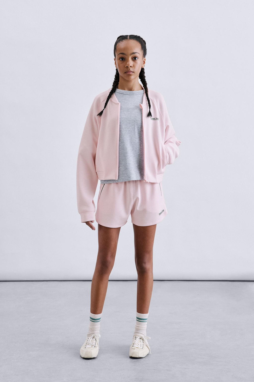 SUDADERA CREMALLERA CON MODAL / Rosa pastel - Zara фото 6