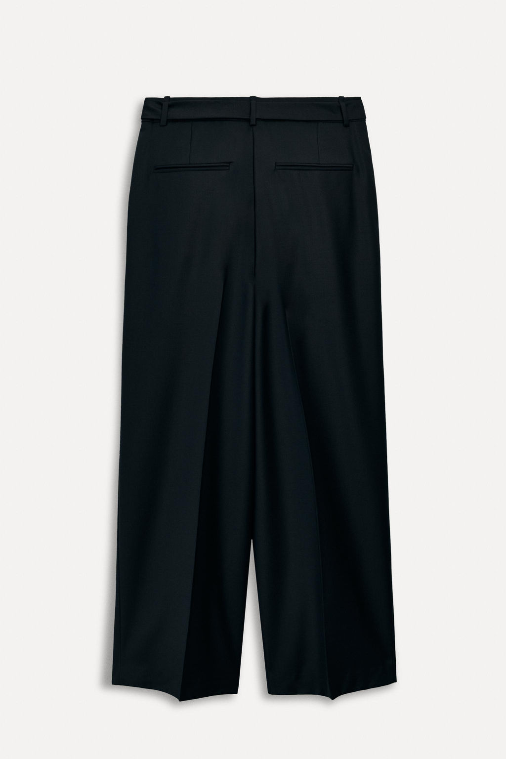 50TH ANNIVERSARY WOOL-BLEND TROUSERS WITH BELT - Zara фото 9