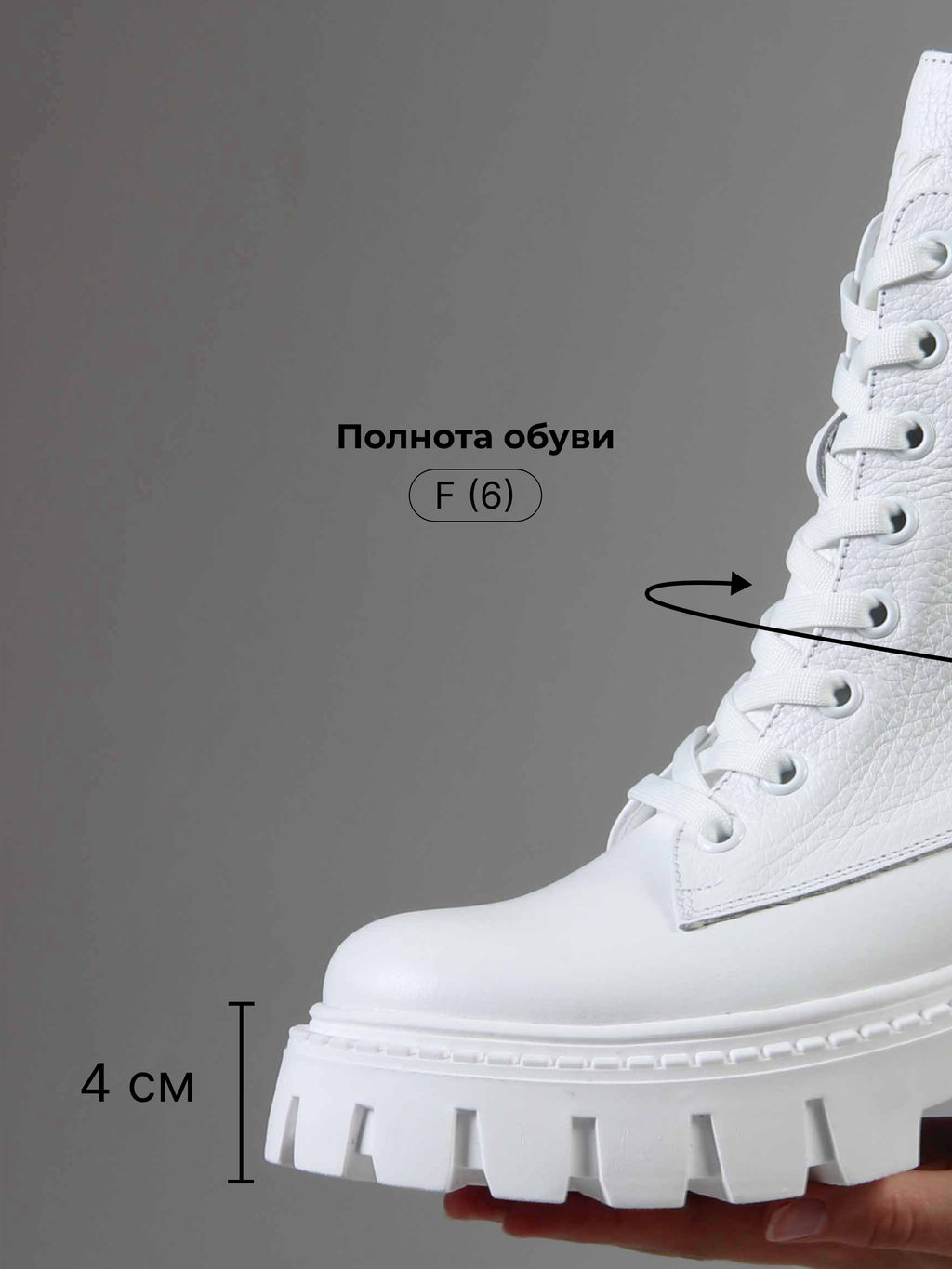 Ботинки EDART 346.чанки w. Белый бартон фото 28