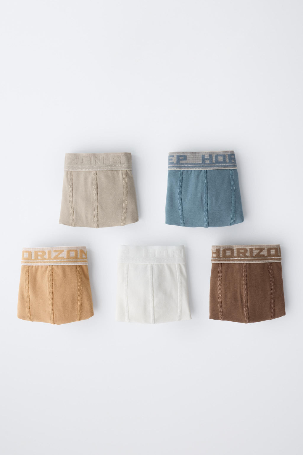 6-14 YEARS/ 5-PACK OF BOXERS WITH EMBOSSED TEXT - Zara фото 5