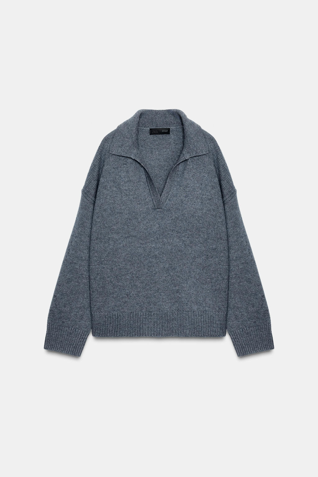 WOOL AND CASHMERE POLO JUMPER - Zara фото 6