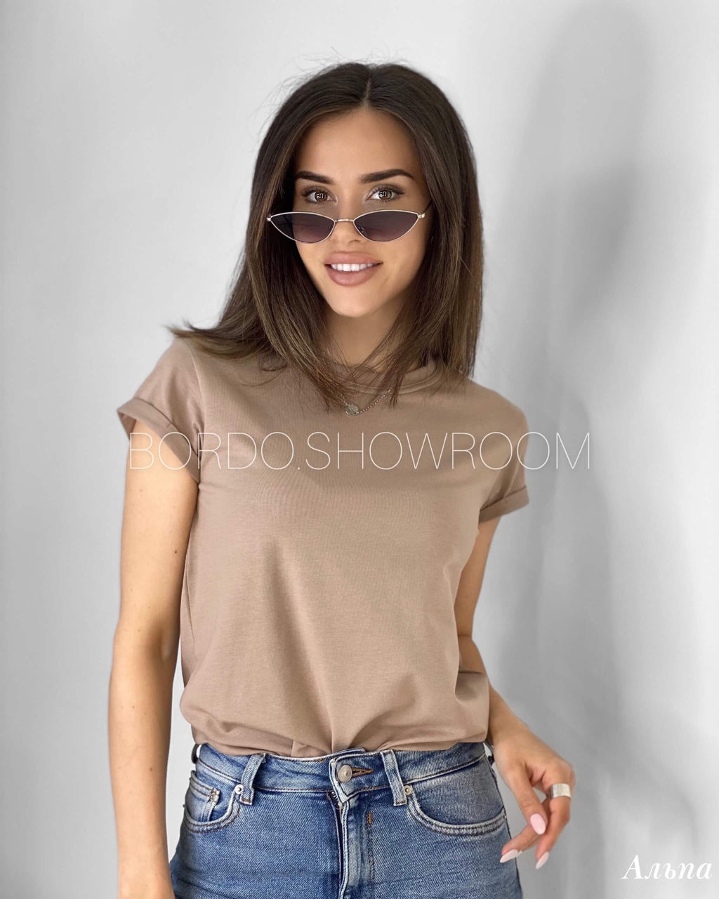 Футболка Альпа (капучино) - Nadi bordo фото 3