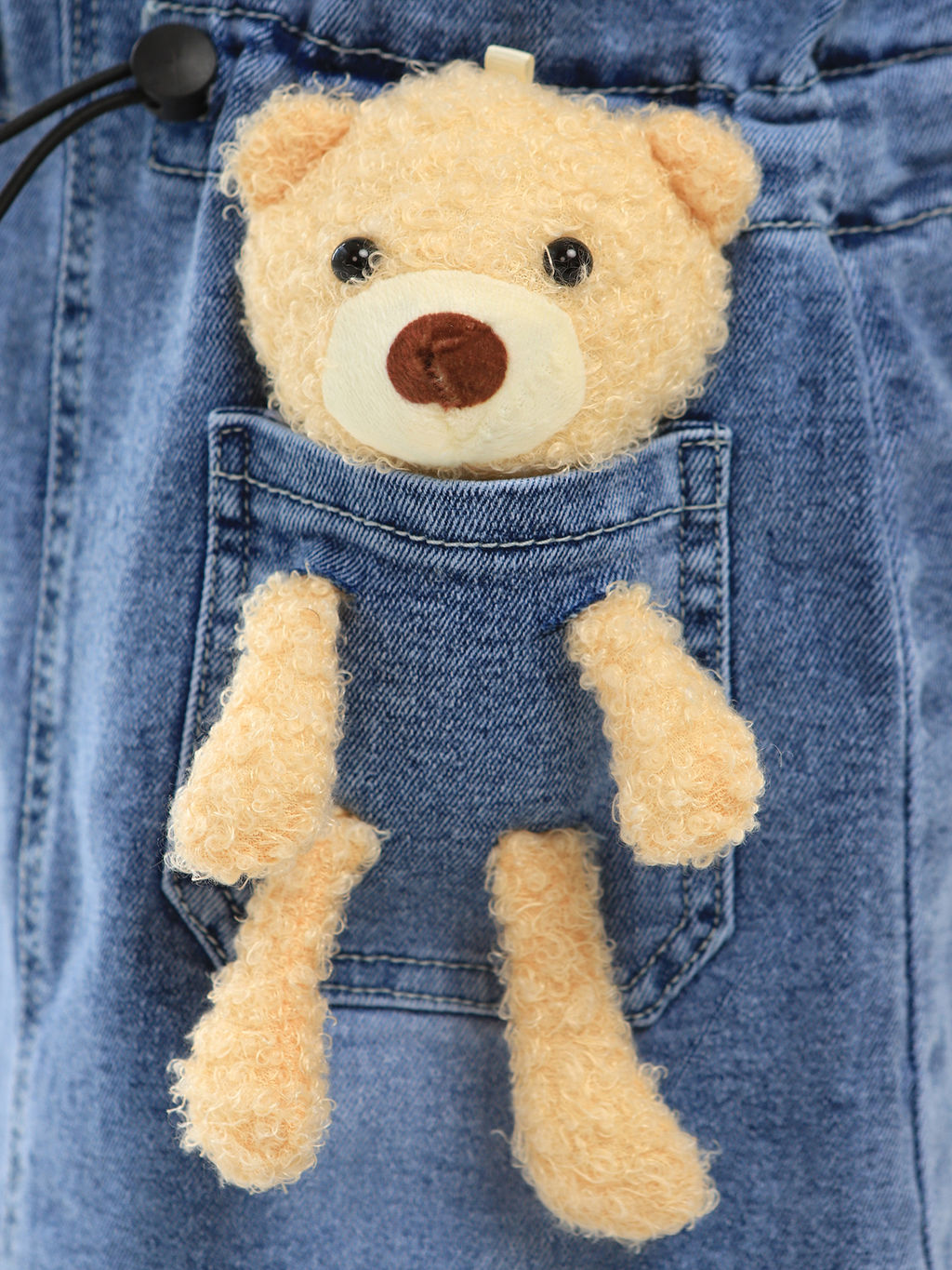 Сарафан джинсовый для девочек - Синий мир фото 9