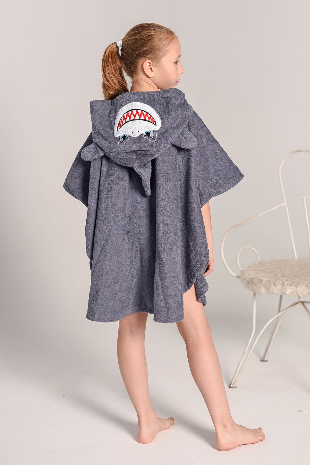 Пончо детское Акула - Оптима фото 3