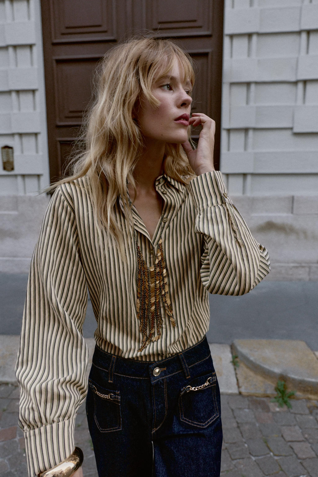 STRIPED SHIRT - Zara фото 2