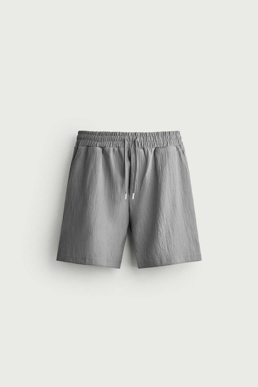 BERMUDA JOGGER ESTRUCTURA / Gris - Zara фото 11