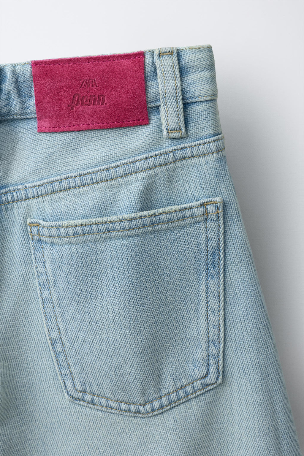 BERMUDA DENIM LARGA PENN  / Azul claro - Zara фото 4