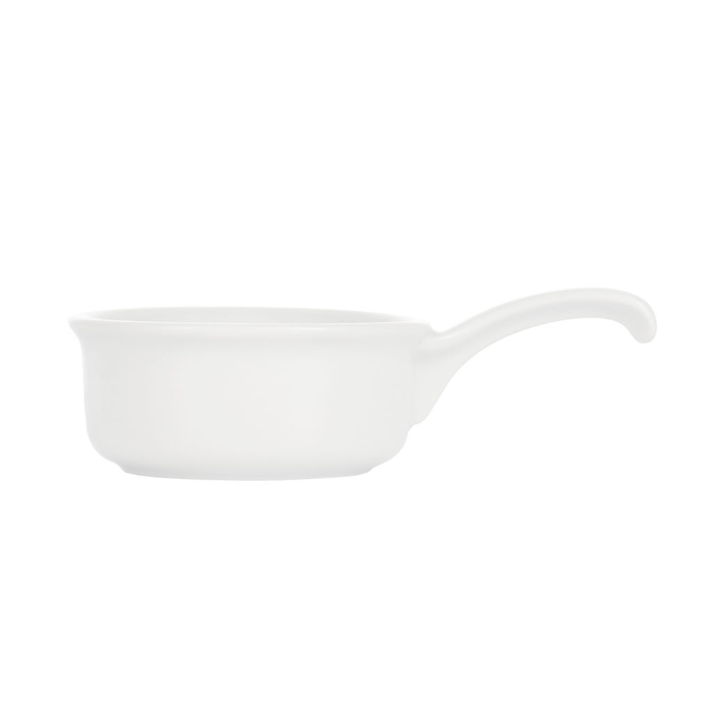 50890 GIPFEL Кокотница CLASSIQUE 180мл. Цвет: белый. Материал: фарфор  фото 2