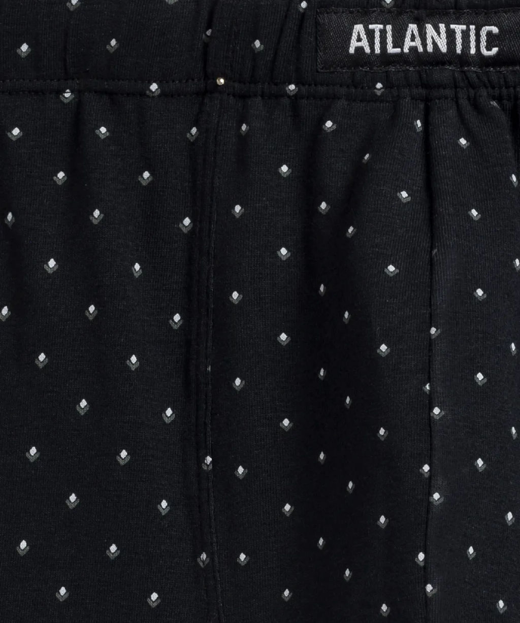 ATLANTIC 3MH-192 Трусы шорты Tie - набор 3 шт. графитовый + черный + серый  фото 3