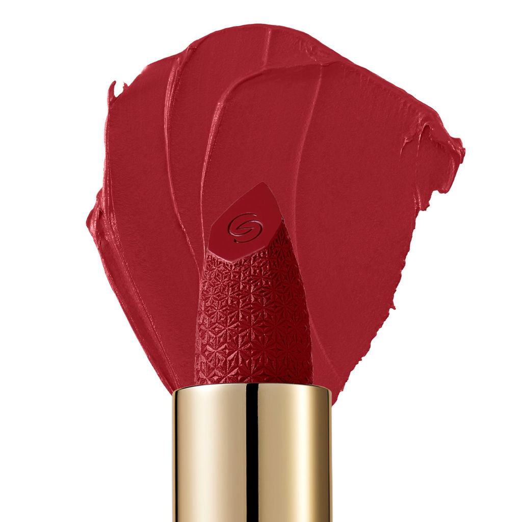 Сатиновая губная помада Giordani Gold_Ягодный Красный - Oriflame фото 4