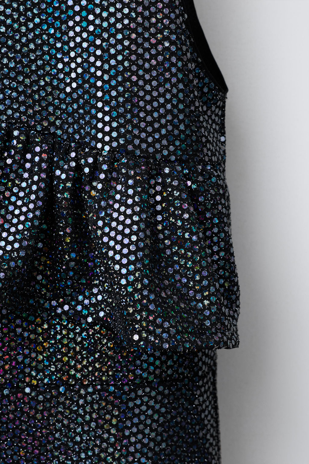 SHIMMER RUFFLE DRESS - Zara фото 4