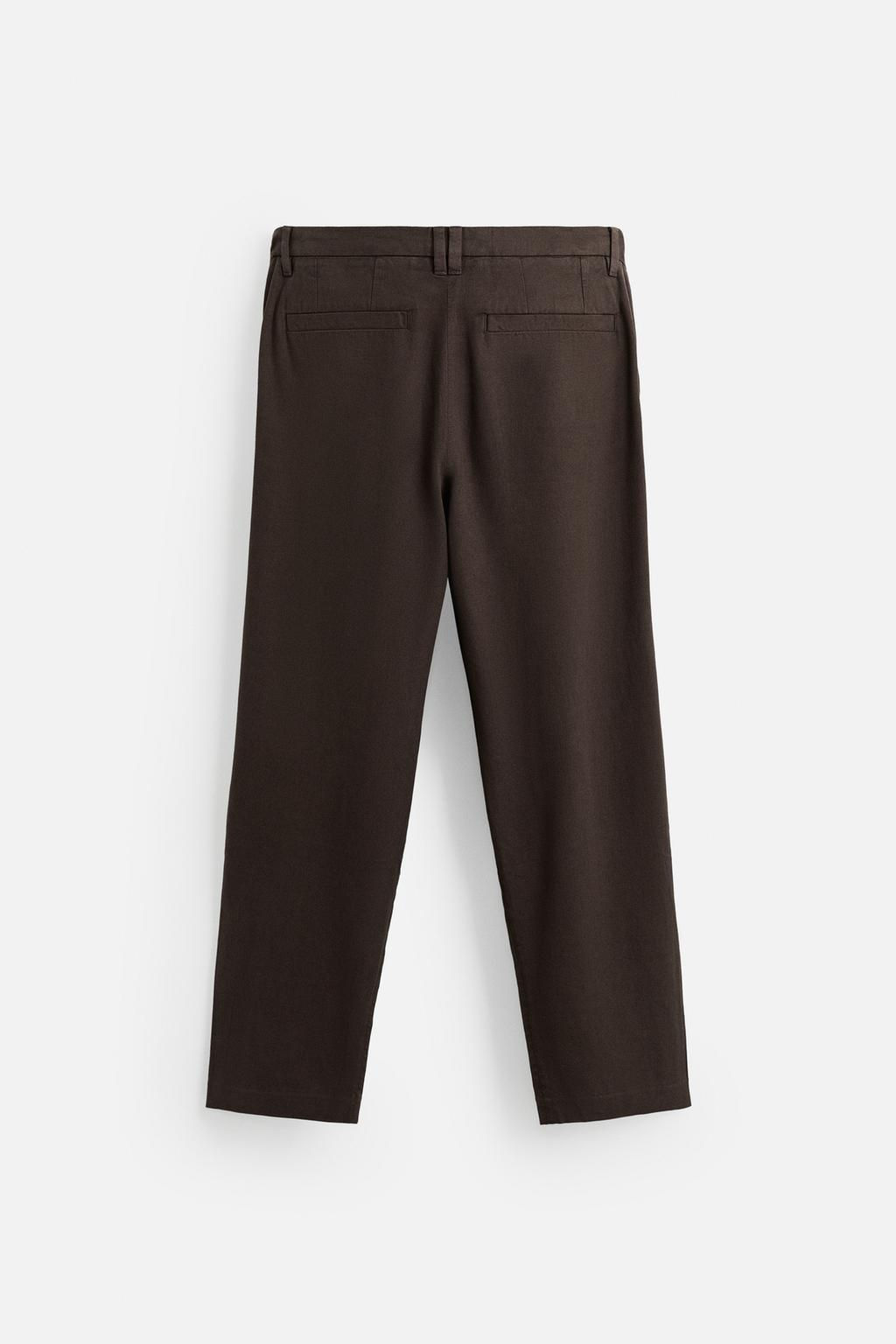 PLEATED FLOWING TROUSERS - Zara фото 9