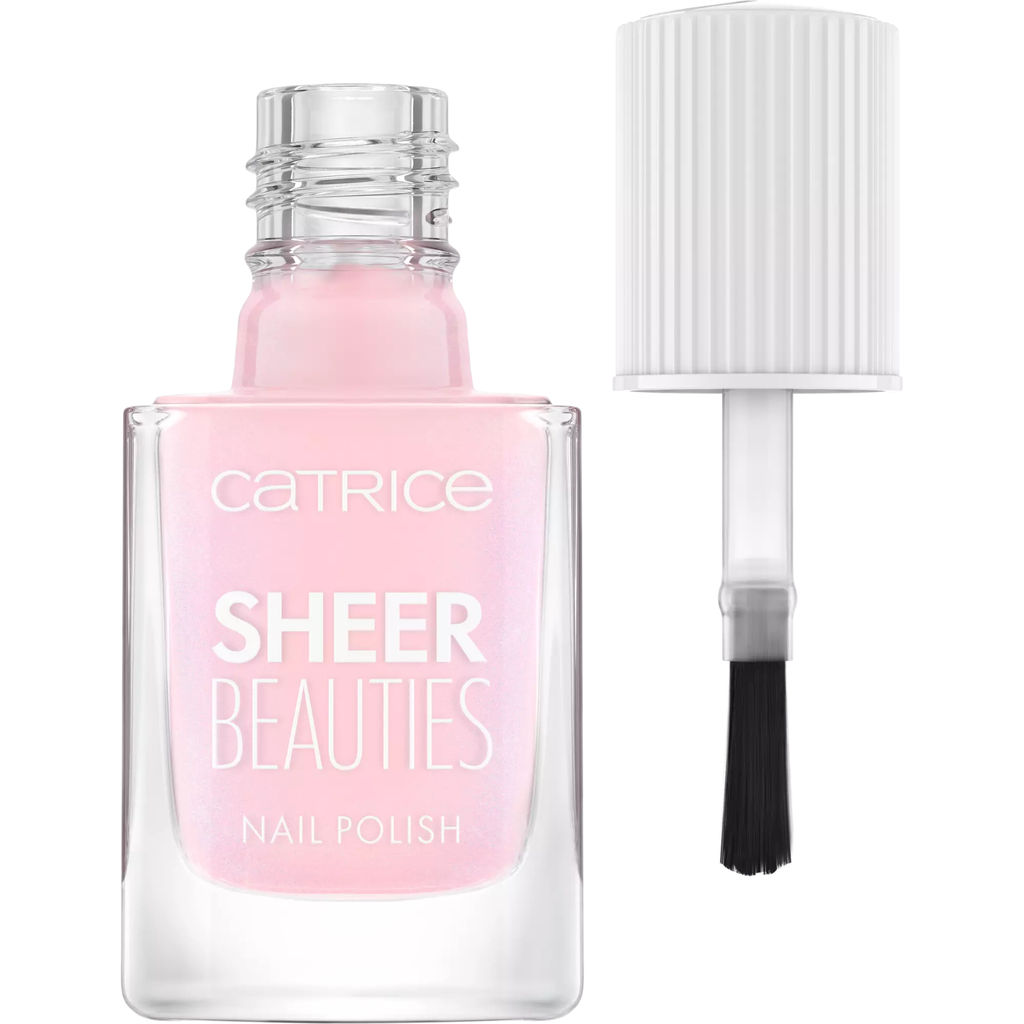 CATRICE Лак для ногтей Sheer Beauties Nail Polish, 040 Fluffy Cotton Candy 10,5 мл  фото 3