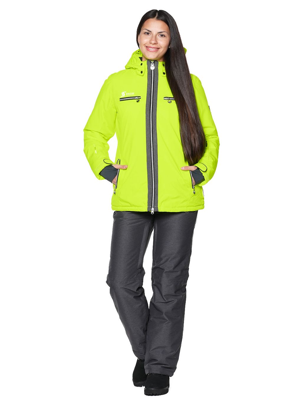 Костюм B-8858 Желтый