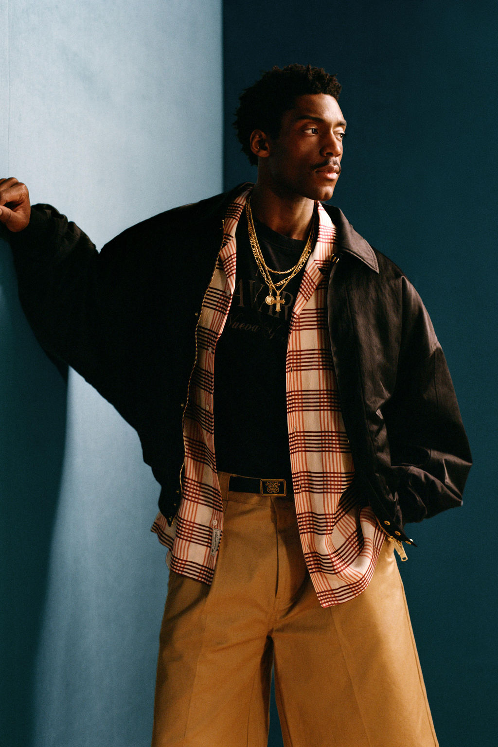 CAZADORA BOMBER OVERSIZE FIT WILLY CHAVARRIA X ZARA / Negro  фото 2