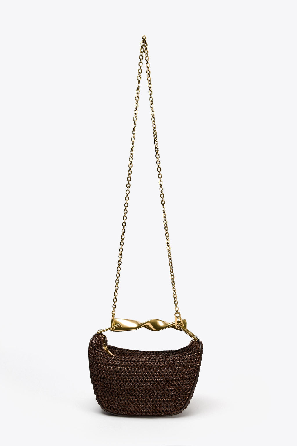 MINI BAG WITH METAL HANDLE
