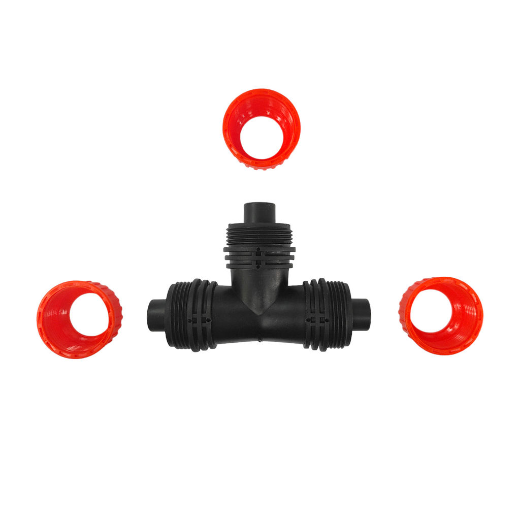 Муфта соединительная 3/4"-3/4"-3/4" п/эт АР1007Т