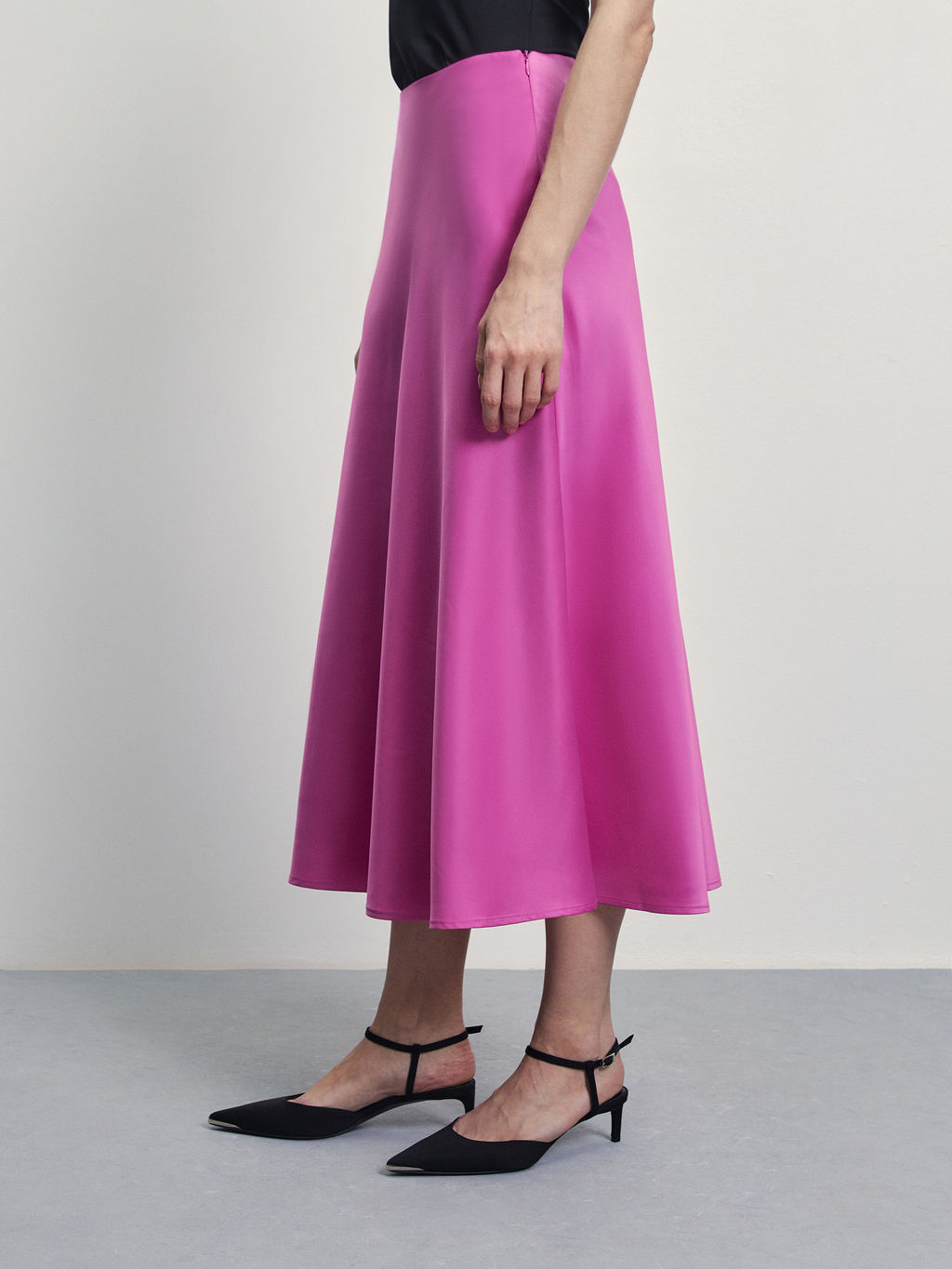 Атласная юбка / Zarina  фото 3