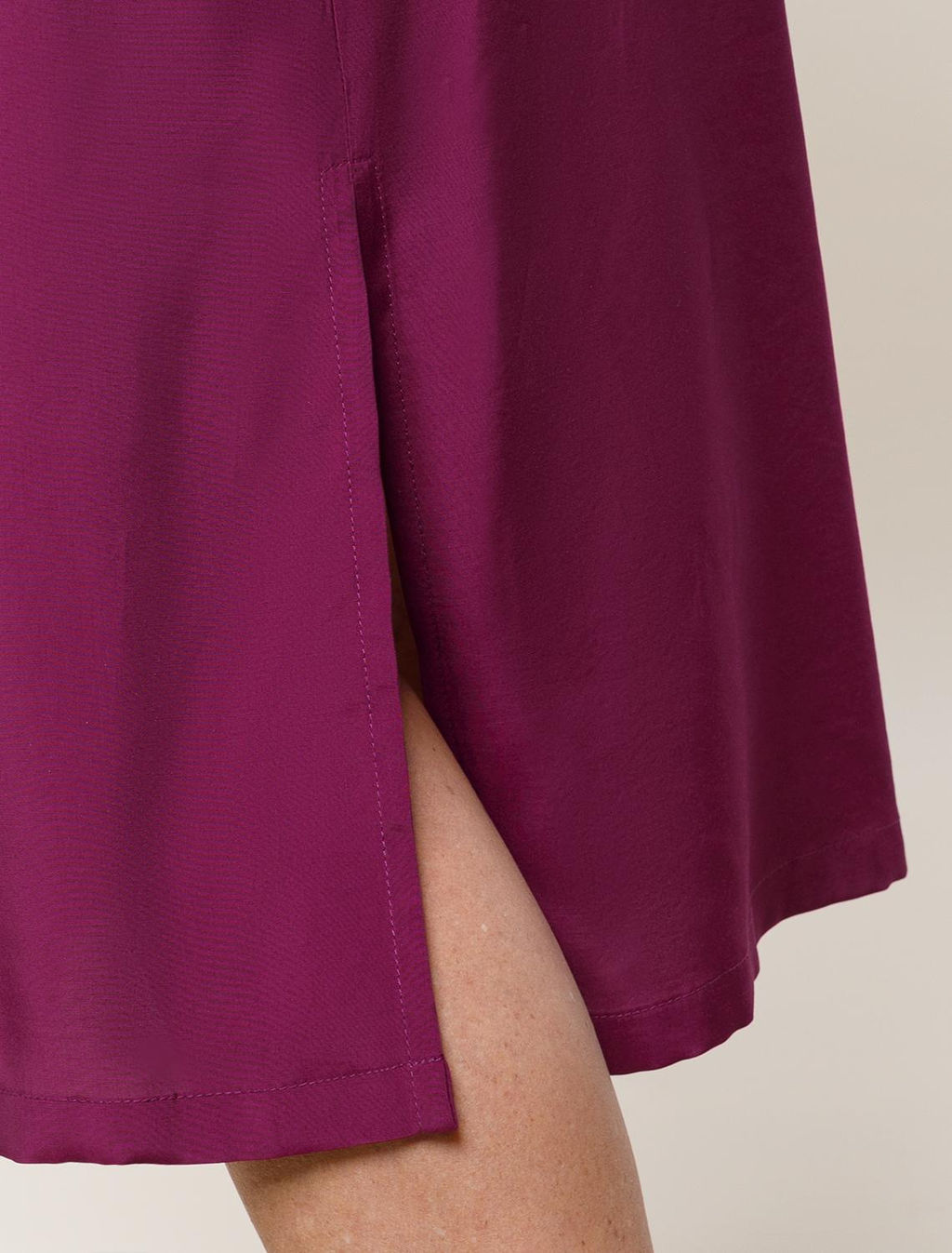 VILATTE / Платье А-силуэта из лиоцелла с вискозой  фото 6