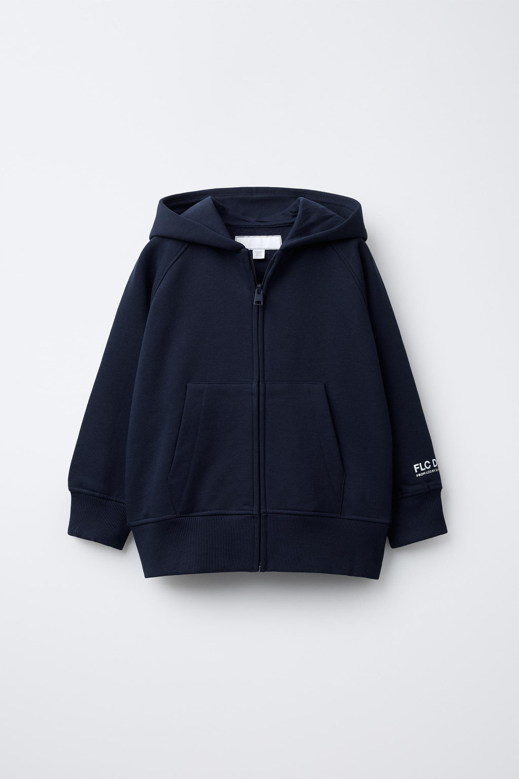 BASIC ZIP-UP SWEATSHIRT