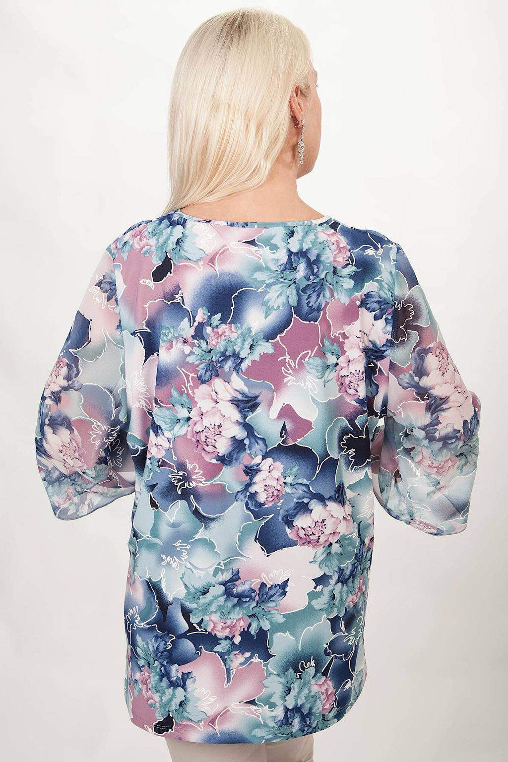 Блузка женская 7024/24/Голубой