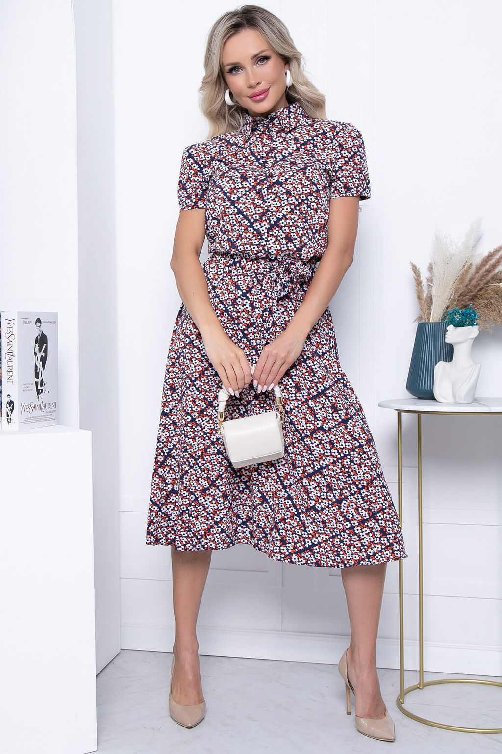 Платье Оливия (темно-синее) П5601 - Lt collection фото 10