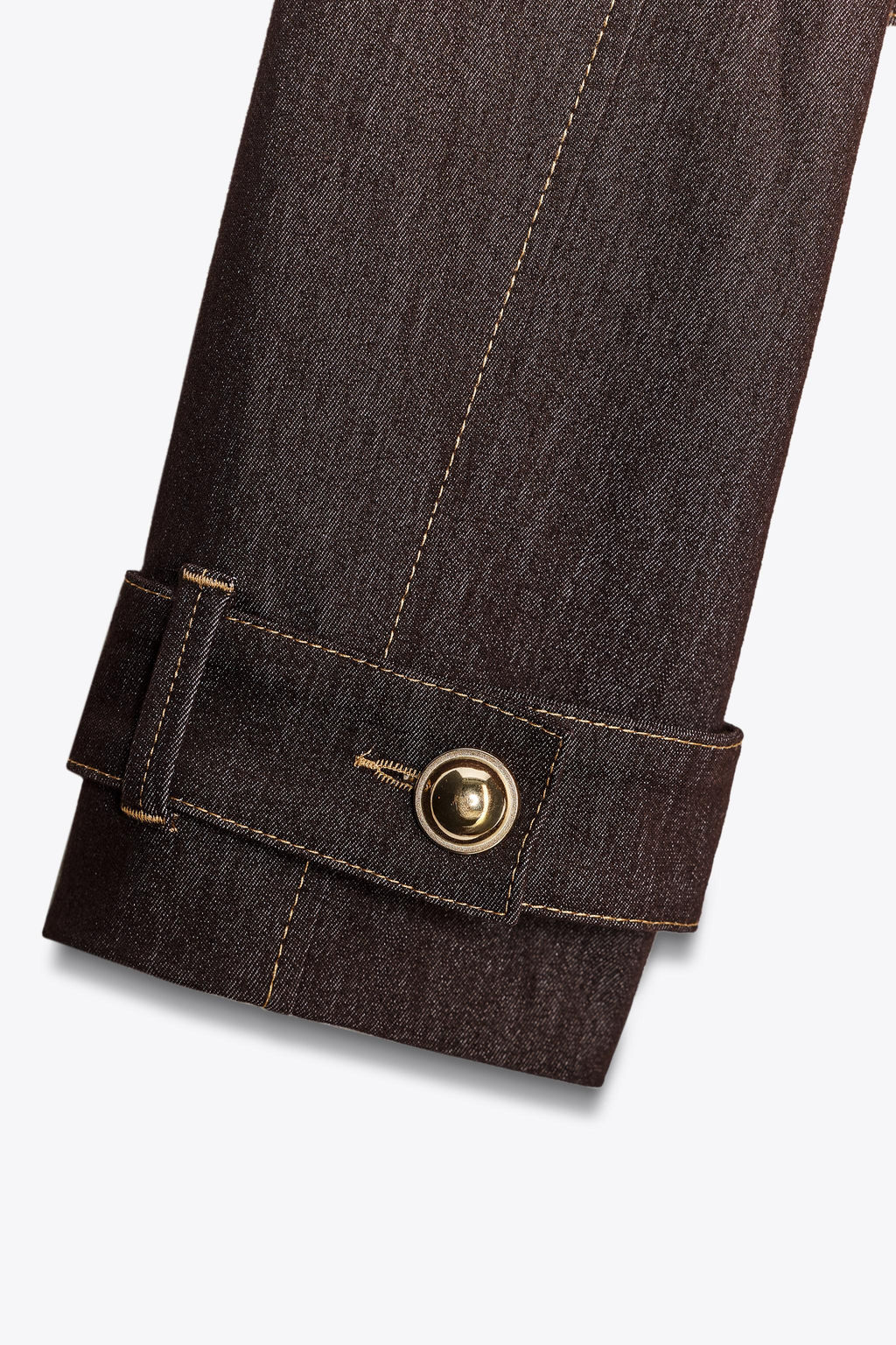 CONTRAST STITCHING SHORT JACKET - Zara фото 7