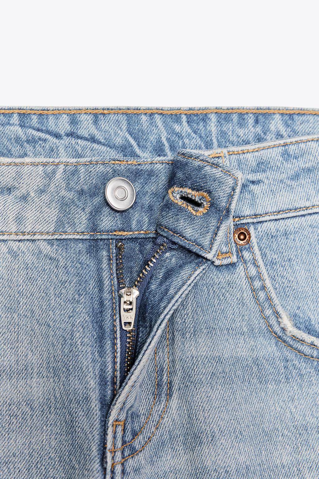 TRF WIDE-LEG LOW-RISE JEANS - Zara фото 28