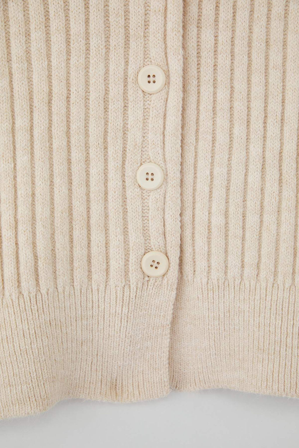 Wardrobe Essentials Tas Dik Yaka Genis Kal?p Fitilli Yumusak Dokulu Triko H?rka | TWOAW26HI00091