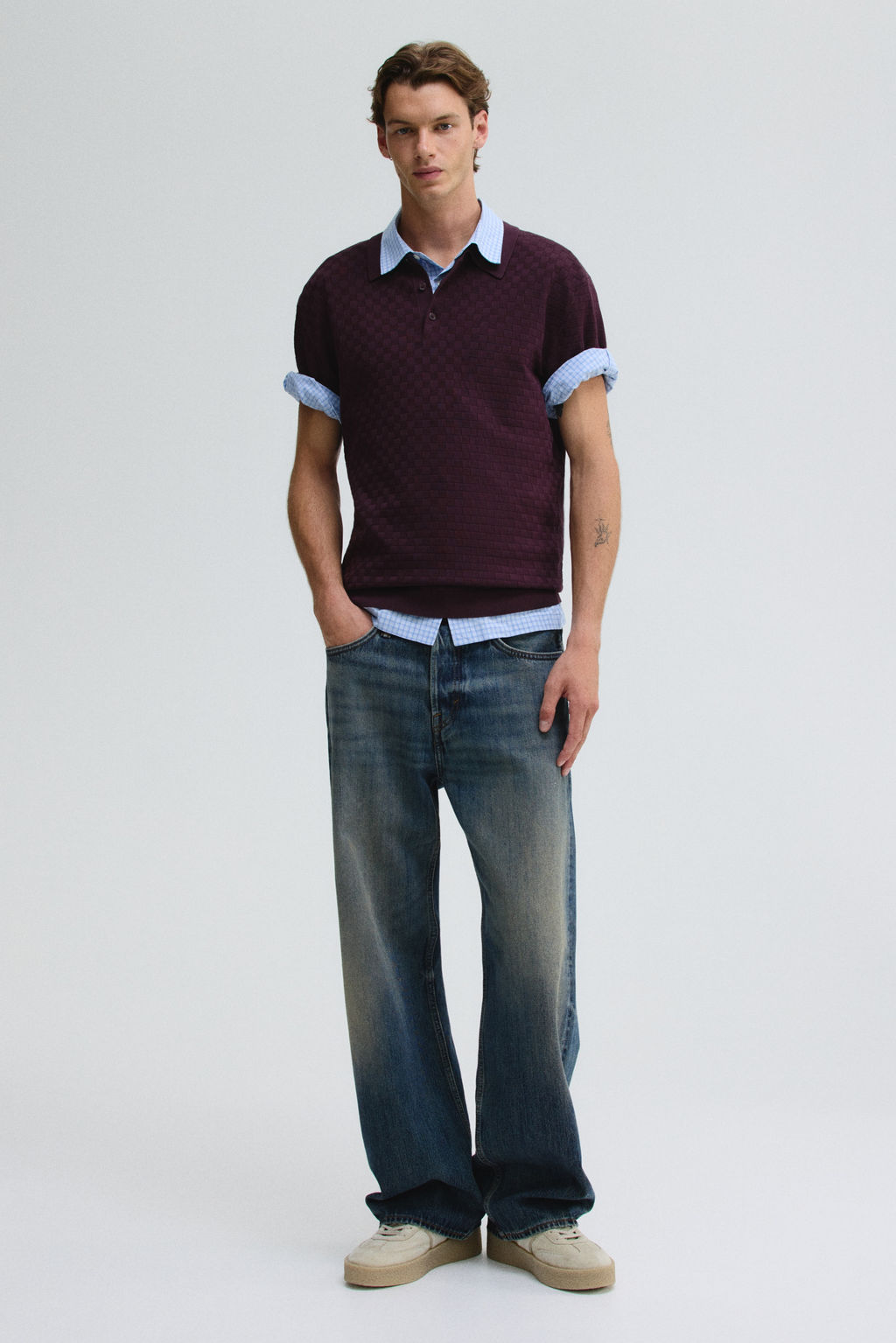 Loose Straight Jeans - H&m фото 5