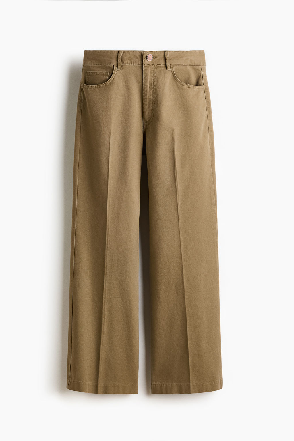Pantal?n bootcut en lona de algod?n - H&m фото 2