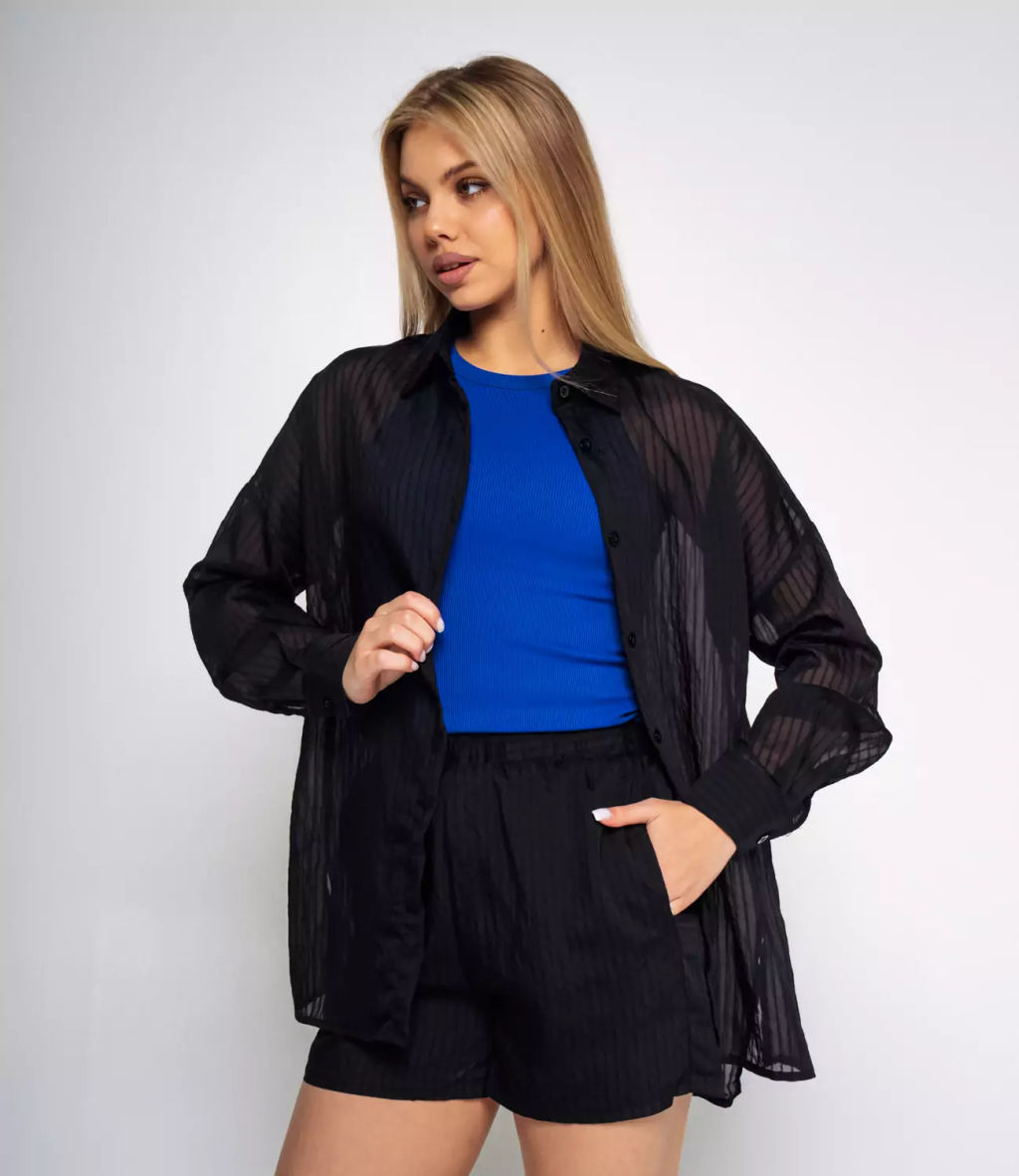 Костюм #КТ669 (1), чёрный - Dommod фото 2