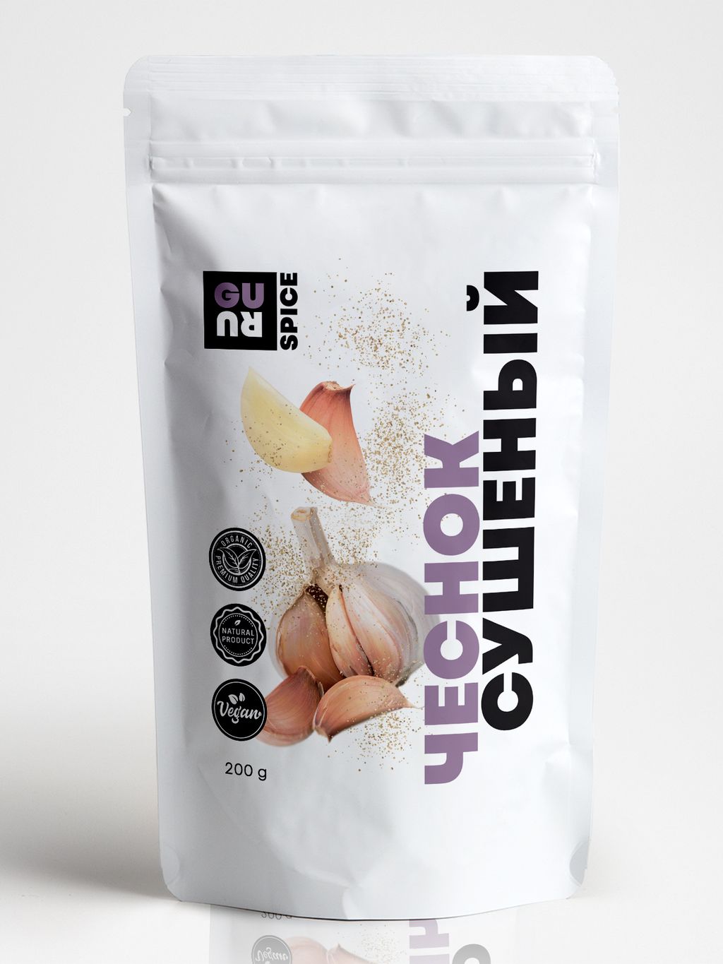 Guru Чеснок сушеный (гранулы) 200 гр.  фото 2