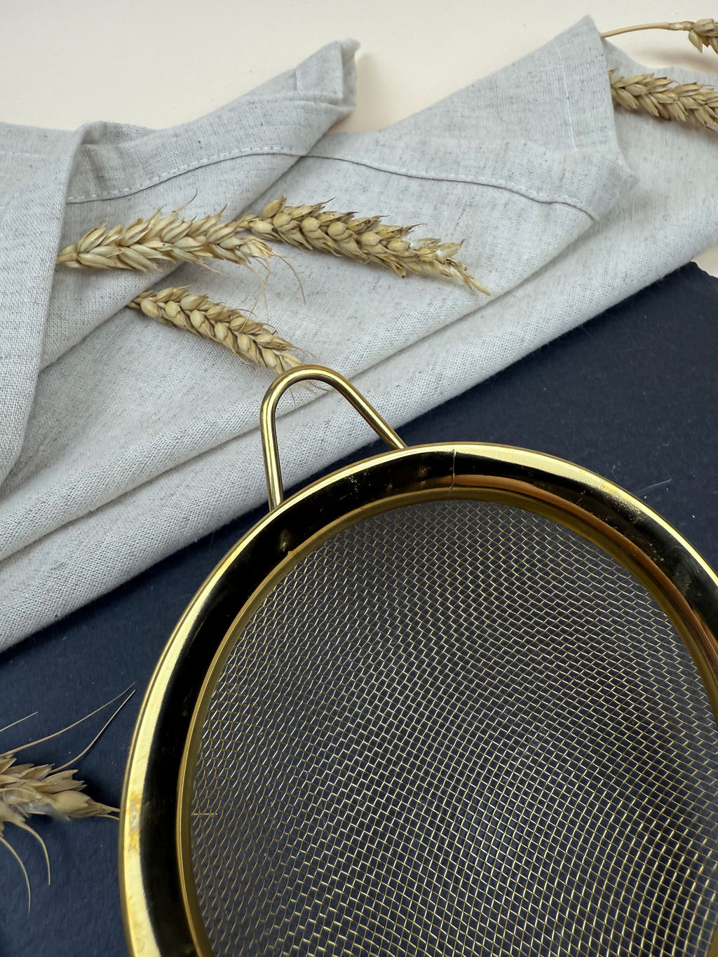 Цена за 2 шт. Сито золото 10 см OLS-432-2