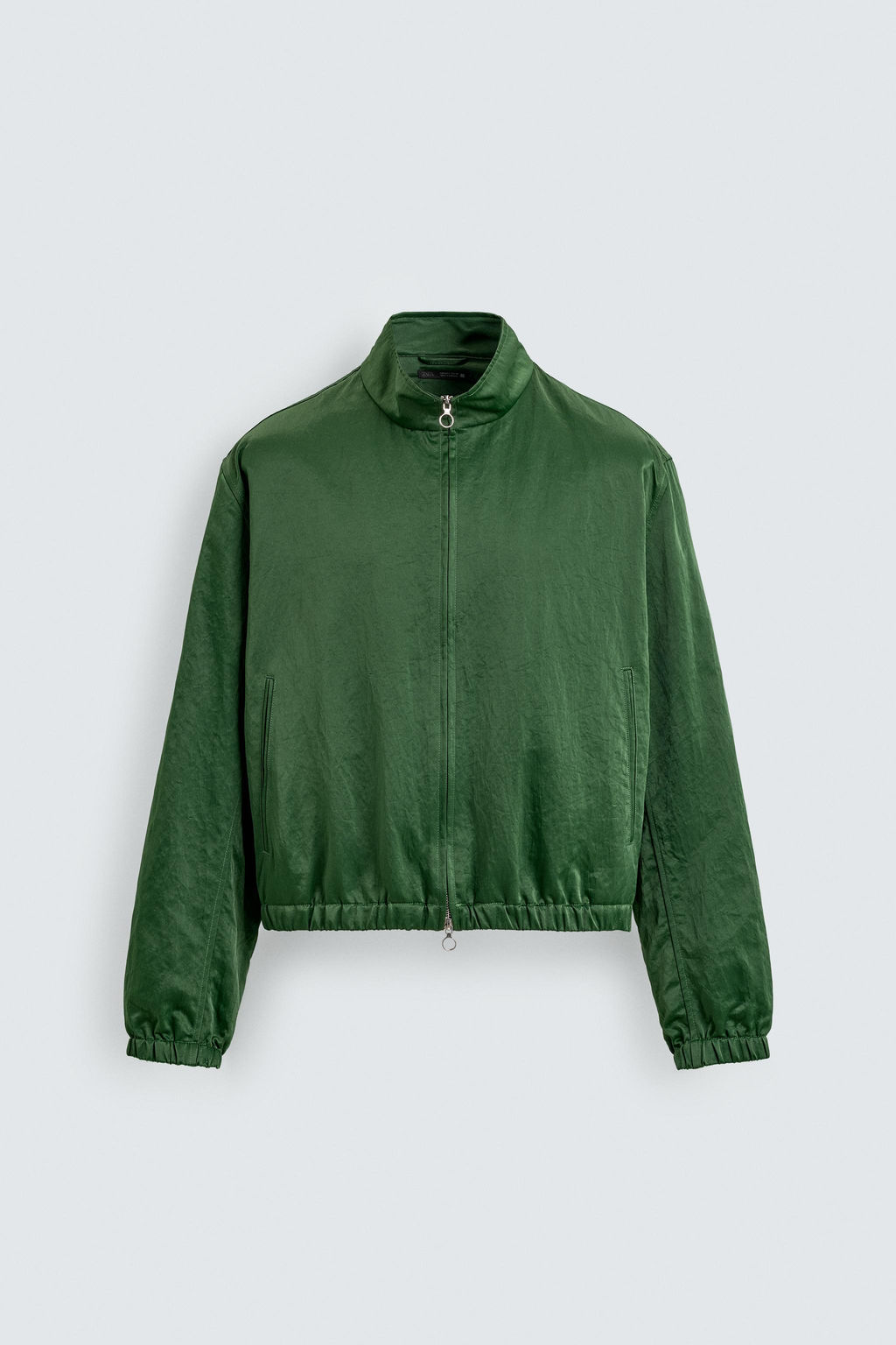 CAZADORA T?CNICA CROPPED FIT / Verde - Zara фото 7