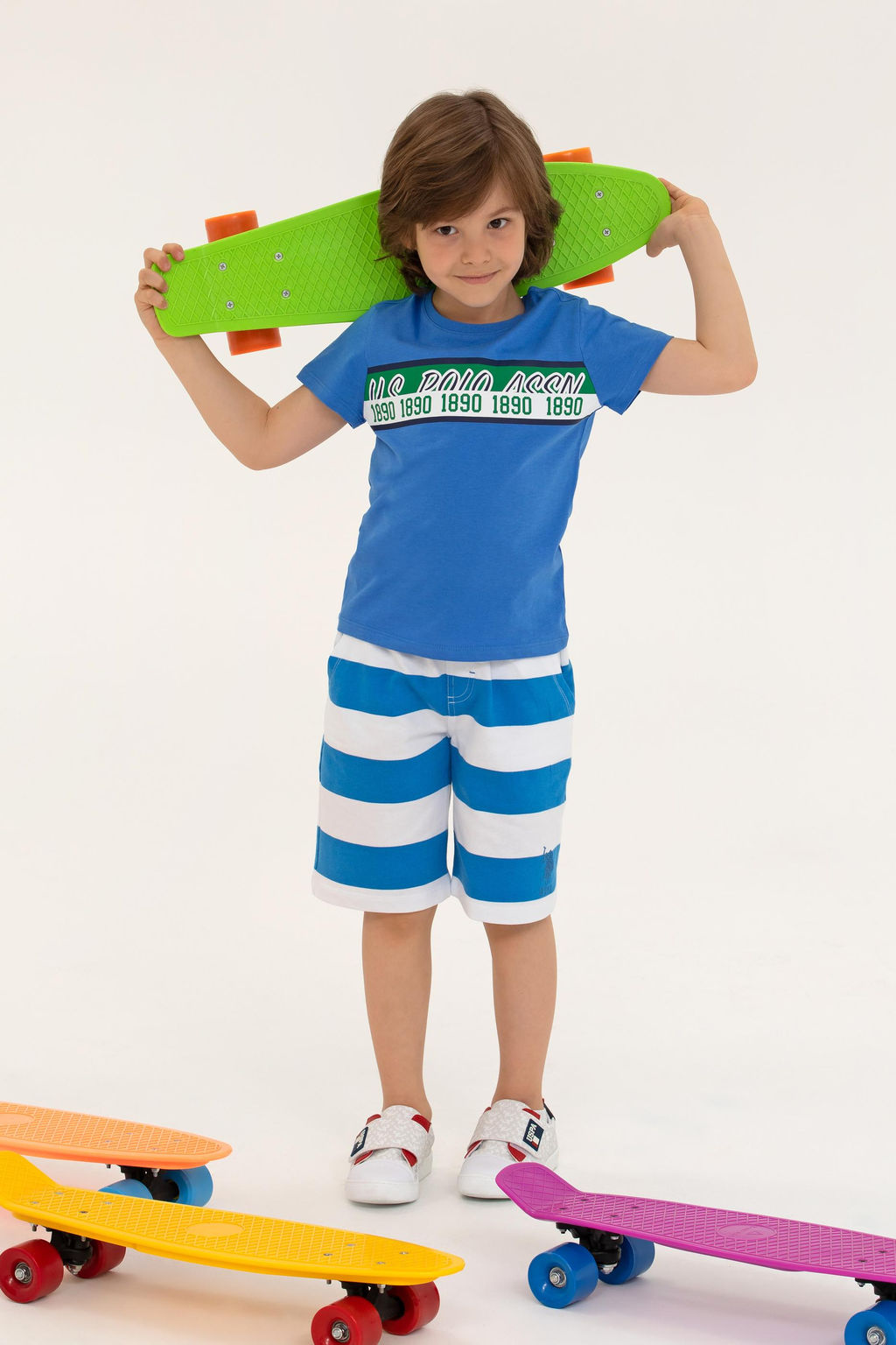 U. S. Polo Assn Детская футболка Saks с круглым вырезом - U.s. polo assn фото 2