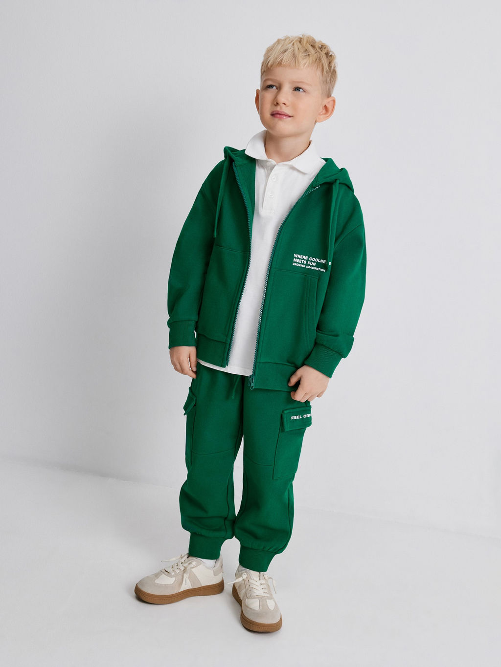 ACOOLA / Куртка детская для мальчиков Sauron_jk зеленый  фото 7