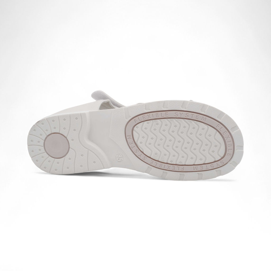 Сандалии 1052-1-1 бежевые - Леопард фото 3