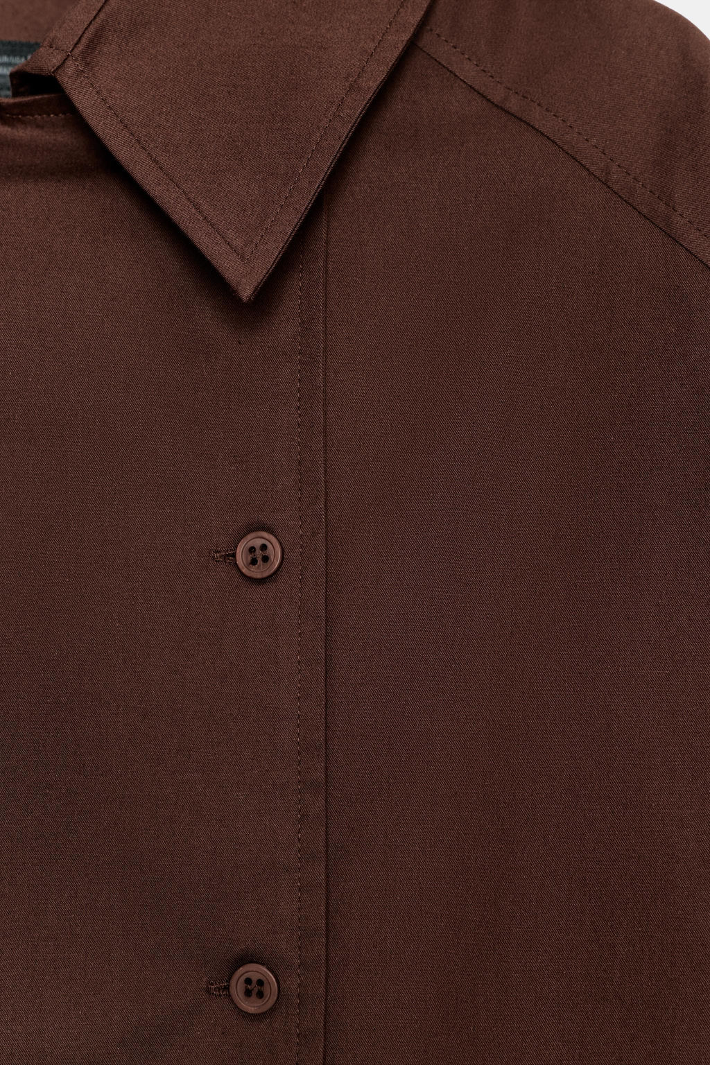 ZW COLLECTION OVERSIZE PLEATED SHIRT