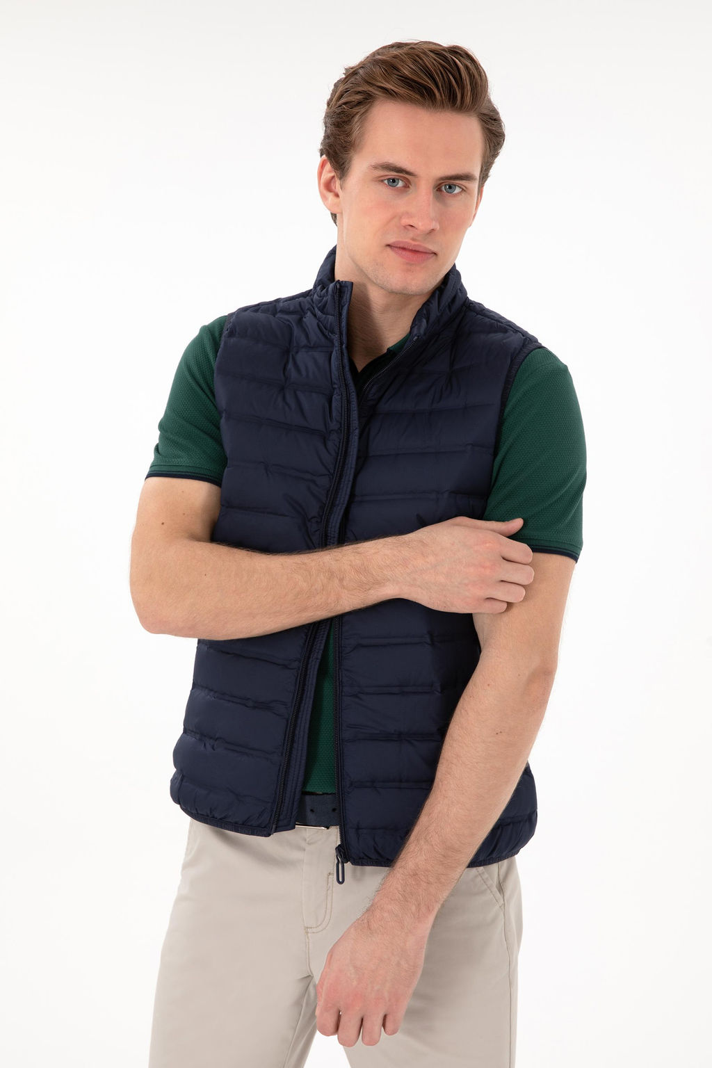 Erkek Lacivert Yelek Sepette S_rpriz _ndirim - U.s. polo assn фото 3