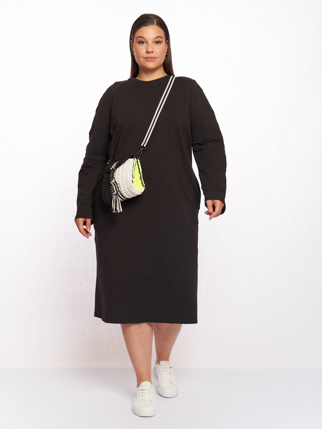 Платье спорт шик PP57202BLK01 - Артесса фото 7